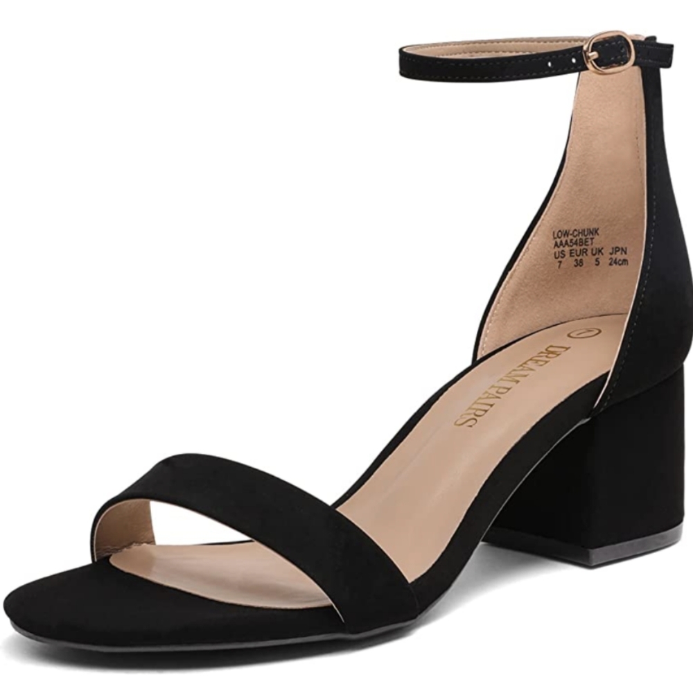 Wedge heel sandals - suede 🖤